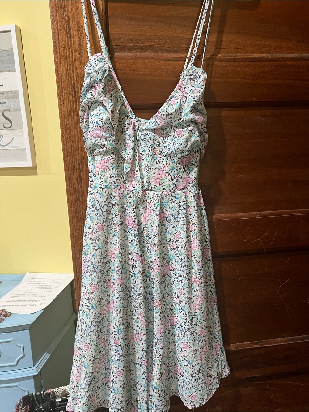Esley Floral Sundress, New with tags